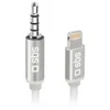 Adapteris SBS 3.5mm jack Male - Lightning Male 1m Baltas