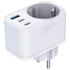 3Mk apsaugos priedai - 3mk komfortiškas įkroviklis GaN 30W QC PD PPS 2C1A1S Baltas