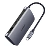 Adapteris UGREEN 7w1 CM212 USB-C PD Hub 100W, 2x USB-A 3.0, HDMI 4K/30Hz, SD/TF, RJ45