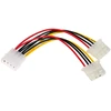 Akyga Oem Molex maitinimo laidas 2x Molex - 15cm