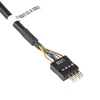 AKYGA Adapteris su kablem AK-CA-75 USB 9 pin m / USB 19 pin f 20cm