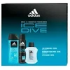 Adidas Ice Dive Gift set Aftershave 100 ml, dušo želė 250 ml and deodorant 150 ml 100ml