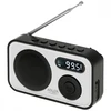 Adler | PLL AM/FM Digital Radio | AD 1906 | Alarm function | Baltas/Juodas