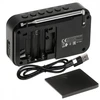 Adler | PLL AM/FM Digital Radio | AD 1906 | Alarm function | Baltas/Juodas