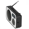 Adler | PLL AM/FM Digital Radio | AD 1906 | Alarm function | Baltas/Juodas