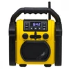Adler | Construction radio with Bluetooth | AD 1911 | AUX in | Juodas/Geltona