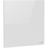 AENO Premium Eco Smart Quadro Wall Heater, 500W, 50x50 cm., Tempered glass, Infrared+convection heating type, LED ekranas Plug type: Europe (E/F type), Baltas, Made in Poland