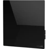 AENO Premium Eco Smart Quadro Wall Heater, 500W, 50x50 cm., Tempered glass, Infrared+convection heating type, LED ekranas Plug type: Europe (E/F type), Juodas, , Made in Poland