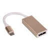 USB adapteris Akyga USB-C – DisplayPort Gold (AK-AD-56)