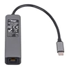 Akyga šakotuvas AK-AD-66 USB Type C skirtas 3x USB 3.0 su tinklo kortele 10/100/1000 15cm