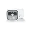 Trevi Žadintuvas su LED Bunny naktine lempute PURE FNL-06 AURORA baltos spalvos square Forever Light