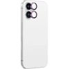 „AmazingThing AR“ aliuminio 2 objektyvų stiklas su kameros objektyvo rėmeliu, skirtas „iPhone 16 / 16 Plus“ - Rožinė