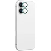 AmazingThing AR Aluminum 2 Lens Glass with Camera Lens Frame skirtas Apple iPhone 16 / 16 Plus – Žalias