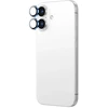 „AmazingThing AR“ aliuminio 2 objektyvų stiklas su kameros objektyvo rėmeliu, skirtas „iPhone 16 / 16 Plus“ - Mėlyna