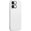 „AmazingThing AR“ aliuminio 2 objektyvų stiklas su kameros objektyvo rėmeliu, skirtas „iPhone 16 / 16 Plus“ - Juodas