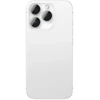 „AmazingThing AR“ aliuminio 3 objektyvų stiklas su kameros objektyvo rėmeliu, skirtas „iPhone 16 Pro“ / „16 Pro Max“ – „Sidabrinis“