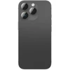 „AmazingThing AR“ aliuminio 3 objektyvų stiklas su kameros objektyvo rėmeliu, skirtas „iPhone 16 Pro / 16 Pro Max“ - Juodas