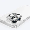 AmazingThing Aviation-Grade Alloy Apsauginis stiklas Lens skirtas Apple iPhone 16 Pro / 16 Pro Max Camera Lens - Gray