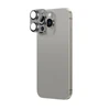 AmazingThing Aviation-Grade Alloy Apsauginis stiklas Lens skirtas Apple iPhone 16 Pro / 16 Pro Max Camera Lens - Gray