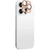 „AmazingThing“ aviacijos klasės grūdinto stiklo lęšis „iPhone 16 Pro / 16 Pro Max“ kameros lęšiui – rožinio aukso spalvos