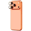 „AmazingThing“ lęšių stiklas, skirtas „iPhone 17 Pro“ / „Pro Max“ – su oranžiniu rėmeliu