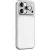 AmazingThing Lens Glass skirtas Apple iPhone 17 Pro / Pro Max with juodos spalvos Aluminum Frame