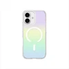 AmazingThing Minimal Mag dėklas skirtas Apple iPhone 17 suderinamas su MagSafe rainbow – įvairiaspalvis