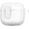 AmazingThing Minimal dėklas skirtas AirPods 4 – skaidrus