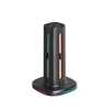 „AmazingThing Thunder Pro PlayDock“ įkroviklis „Nintendo Switch 2“ valdikliams – Juodas