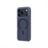 AmazingThing Titan Pro dėklas skirtas Apple iPhone 17 Pro, suderinamas su MagSafe – mėlynos spalvos