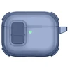 „AmazingThing Titan Pro Mag“ skaidrus dėklas, skirtas „AirPods Pro 3“ - Mėlyna