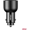 Automobilinis įkroviklis 2x USB-C + USB-A 12/24V 95W AMIO-04372