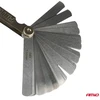 Tarpų matuoklis 0,02–1 mm, 32 lapeliai, 89 mm, AMIO-03287