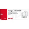 Halogeninės lemputės T20 W21W W3x16D 12V 10 vnt. amio-02551