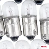 Halogeninės lemputės T4W 12V 4W BA9S 10 vnt. amio-03370