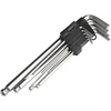 Ilgieji HEX (imbus) raktai, 230 mm, 9 vnt., IKL AMIO-01721