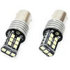 Amio LED CANBUS 2835 15SMD 1156 BA15S P21W R10W R5W balta 12V/24V
