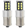 Amio LED CANBUS 2835 15SMD 1156 BA15S P21W R10W R5W balta 12V/24V