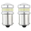 Amio LED CANBUS 3014 24SMD + 3030 6SMD 1156 BA15S P21W R10W R5W Balta 12V/24V
