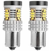 Amio LED CANBUS 3020 24SMD 1156 BA15S P21W R10W R5W baltas 12V/24V