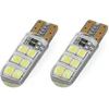 Standartinės LED lemputės T10 W5W 12xSMD 2835 12V silikoninės amio-01095