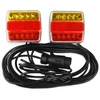 LED žibintų komplektas magnetinei priekabai 12v amio-02141