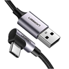 Kampinis USB-C laidas UGREEN US284 3A 3m