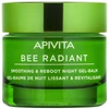 Apivita Bee Radiant Smoothing &amp; Reboot Night Gel-Balm naktinis veido gelinis balzamas, 50 ml