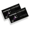 Dekoratyviniai vokai Curious Raudona Lacquer, C65, 110x220mm, 120g, 20vnt