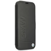 Dėklas Apple iPhone 13 Mini BMW Book Signature (BMFLBKP13SSLLBK) juodos spalvos