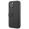 Dėklas Apple iPhone 13 Mini BMW Book Signature (BMFLBKP13SSLLBK) juodos spalvos