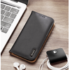 Dux Ducis LEADER LEADER piniginės dėklas HIVO, skirtas IPHONE 15 Pro ruda