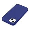 iCarer Litchi Premium Leather Apple iPhone 14 Magnetic Leather with MagSafe dėklas telefonui mėlynos spalvos (WMI14220709-DB)