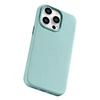 iCarer Litchi Premium Leather Apple iPhone 14 Pro Max Magnetic Leather with MagSafe dėklas telefonui žalios spalvos (WMI14220712-GN)